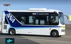 Thử nghiệm xe bus tự lái chở khách trong sân bay