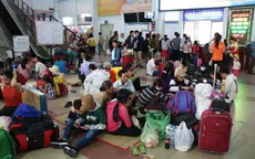 Nhiều chuyến tàu bị chậm do tàu SE1 trật đường ray