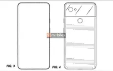 Lộ hình ảnh smartphone mới của Google với màn hình không viền