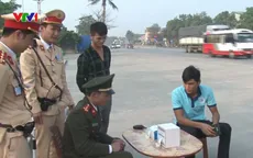 Nghệ An: Phát hiện 9 tài xế dương tính với ma túy