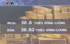Giá vàng miếng đi xuống