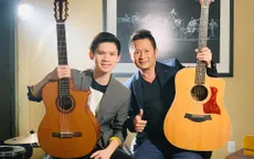 Bằng Kiều được con trai đệm đàn hát trong bản cover "Người đứng sau hạnh phúc"