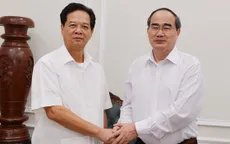 Đồng chí Nguyễn Thiện Nhân thăm, chúc Tết nguyên lãnh đạo Đảng, Nhà nước