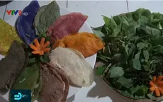 Độc, lạ món bánh xèo cửu sắc đất Tây Đô