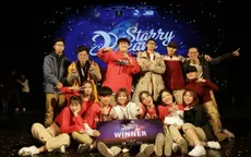 Đội TLDC (Đại học Thăng Long) vỡ òa cảm xúc với ngôi quán quân cuộc thi Starry Dream