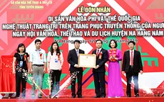 Công nhận Nghệ thuật trang trí trên trang phục truyền thống của người Dao đỏ là Di sản văn hóa phi vật thể quốc gia