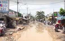 TP.HCM: Đường biến thành sông 2 năm vẫn chưa được xử lý