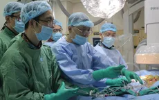 Bệnh viện công đầu tiên làm chủ kỹ thuật thay van động mạch chủ qua da