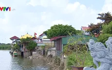 Nhiều công trình xây dựng vi phạm Luật Đê điều ở Hải Dương