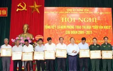 Hưng Yên có trên 1200 mô hình, điển hình "Dân vận khéo"