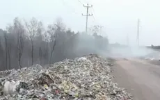 Long An: Tái diễn tình trạng đổ rác tràn lan trên Tỉnh lộ 823B