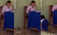 Tạm dừng dạy học đối với giáo viên ném vở học sinh xuống nền nhà