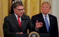 Tổng thống Donald Trump xác nhận Bộ trưởng Năng lượng Mỹ từ chức