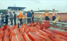 Sự cố chìm tàu ở Cần Giờ: Thu gom được khoảng 30m3 dầu lẫn nước