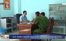 Điện thoại giả danh cán bộ nhà nước bán tài liệu giá cắt cổ