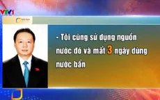 Bộ trưởng Trần Hồng Hà: Cần xử lý nghiêm đối tượng đổ dầu thải và DN cung cấp nước bẩn