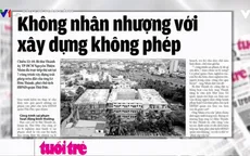 Không nhân nhượng với xây dựng không phép