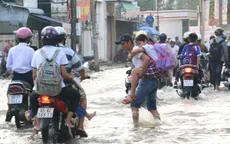 TP.HCM khả năng bị ngập úng khá rộng vì triều cường kết hợp mưa giông