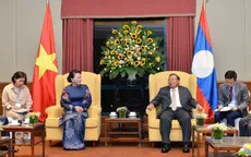 Chủ tịch Quốc hội hội kiến Tổng Bí thư, Chủ tịch nước Lào