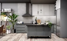 Căn hộ màu xám dành cho người thích sự giản dị