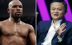 Tỷ phú Jack Ma thách đấu võ sĩ quyền Anh Floyd Mayweather