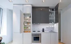 Lựa chọn tủ bếp đa năng giúp tiết kiệm không gian