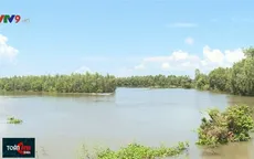 Niềm vui khi nước lũ về trên vùng Tứ giác Long Xuyên