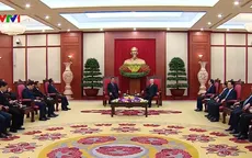 Tổng Bí thư, Chủ tịch nước Nguyễn Phú Trọng tiếp Thủ tướng Campuchia