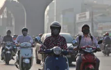 Không khí Hà Nội quay trở lại ngưỡng xấu sau Tết