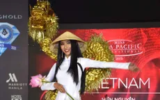 Thu Hiền trượt giải quốc phục tại Hoa hậu châu Á - Thái Bình Dương 2019