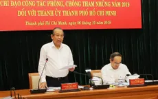 Họp về công tác phòng chống tham nhũng của TP.HCM năm 2019