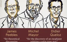 Giải Nobel Vật lý 2019 trao cho những nghiên cứu về vũ trụ