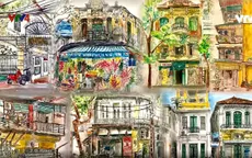 Hà Nội qua cảm nhận của họa sĩ trẻ Nhật Bản