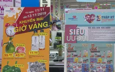 Hấp dẫn khuyến mãi mua sắm ngày Độc thân 11/11