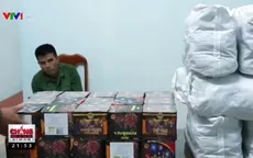 Bắt 2 đối tượng vận chuyển 66 kg pháo