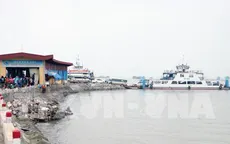 Tạm dừng phà Gót để thi công cáp treo