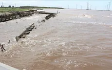Sạt lở bờ biển nghiêm trọng tại Bạc Liêu