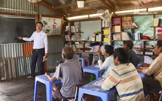Người thầy đặc biệt gieo chữ trên lòng hồ Trị An