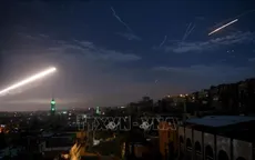 Phòng không Syria đánh chặn nhiều tên lửa từ Israel