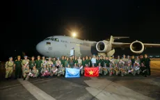 Các chiến sĩ Bệnh viện dã chiến số 1 hoàn thành nhiệm vụ gìn giữ hòa bình trở về từ Nam Sudan.