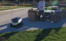 Giao hàng bằng robot phổ biến tại Mỹ