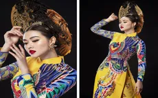 Tường San tự hào về áo dài Việt Nam