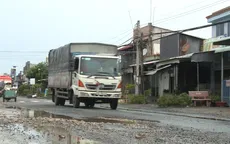 Đường hư hỏng nặng nhưng chậm duy tu, sửa chữa