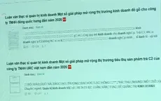 Tràn lan luận văn, luận án trên mạng internet