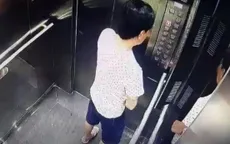 Lại có trường hợp tiểu bậy trong thang máy