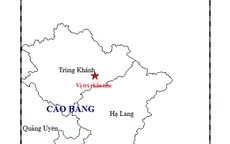 Cao Bằng liên tục 2 trận động đất