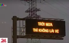 VEC xin lỗi về việc nhầm bảng chữ thông báo trên cao tốc