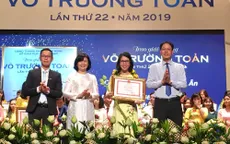 Vinh danh 50 nhà giáo, cán bộ quản lý nhận Giải thưởng Võ Trường Toản