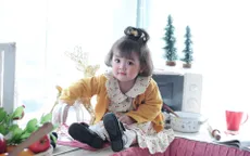 Cô bé 2 tuổi "gây bão" làng thời trang nhí Việt Nam