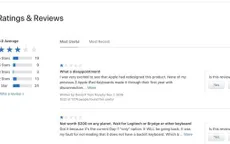 Apple xóa phần đánh giá của người dùng trên cửa hàng trực tuyến
